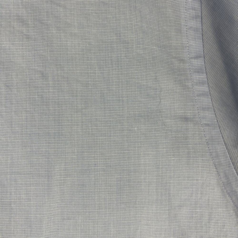 Sandro Paris Top Womens XXL Blue Button Up Cotton Long Sleeve Minimal Preppy - Picture 11 of 16